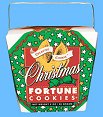 Christmas fortune cookies